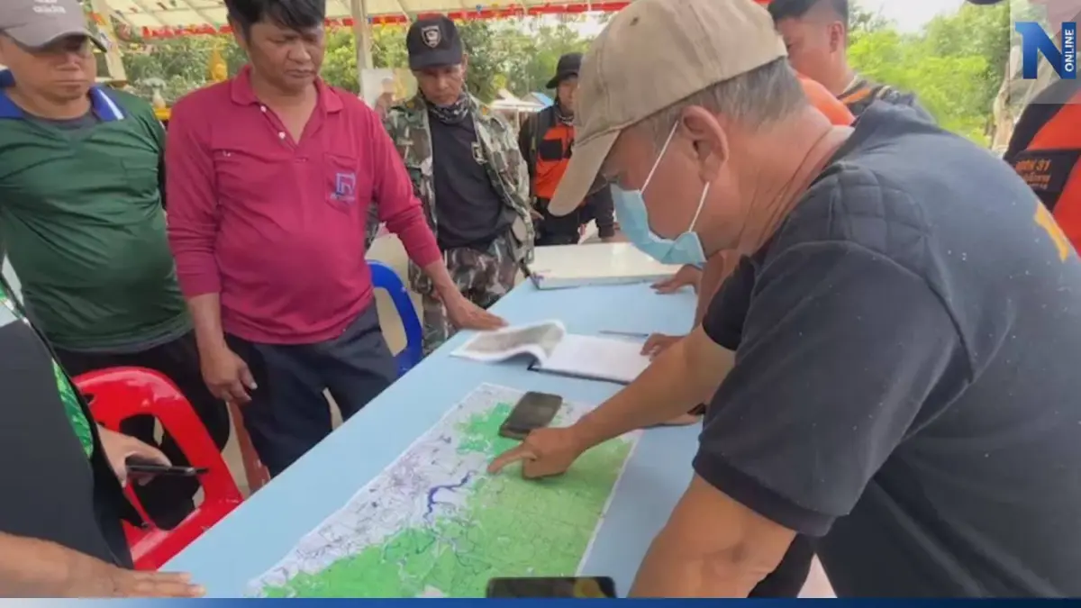 ระดมกำลังค้นหา 3 ชาวบ้านหลงป่าทับลาน-ยังไร้วี่แวว