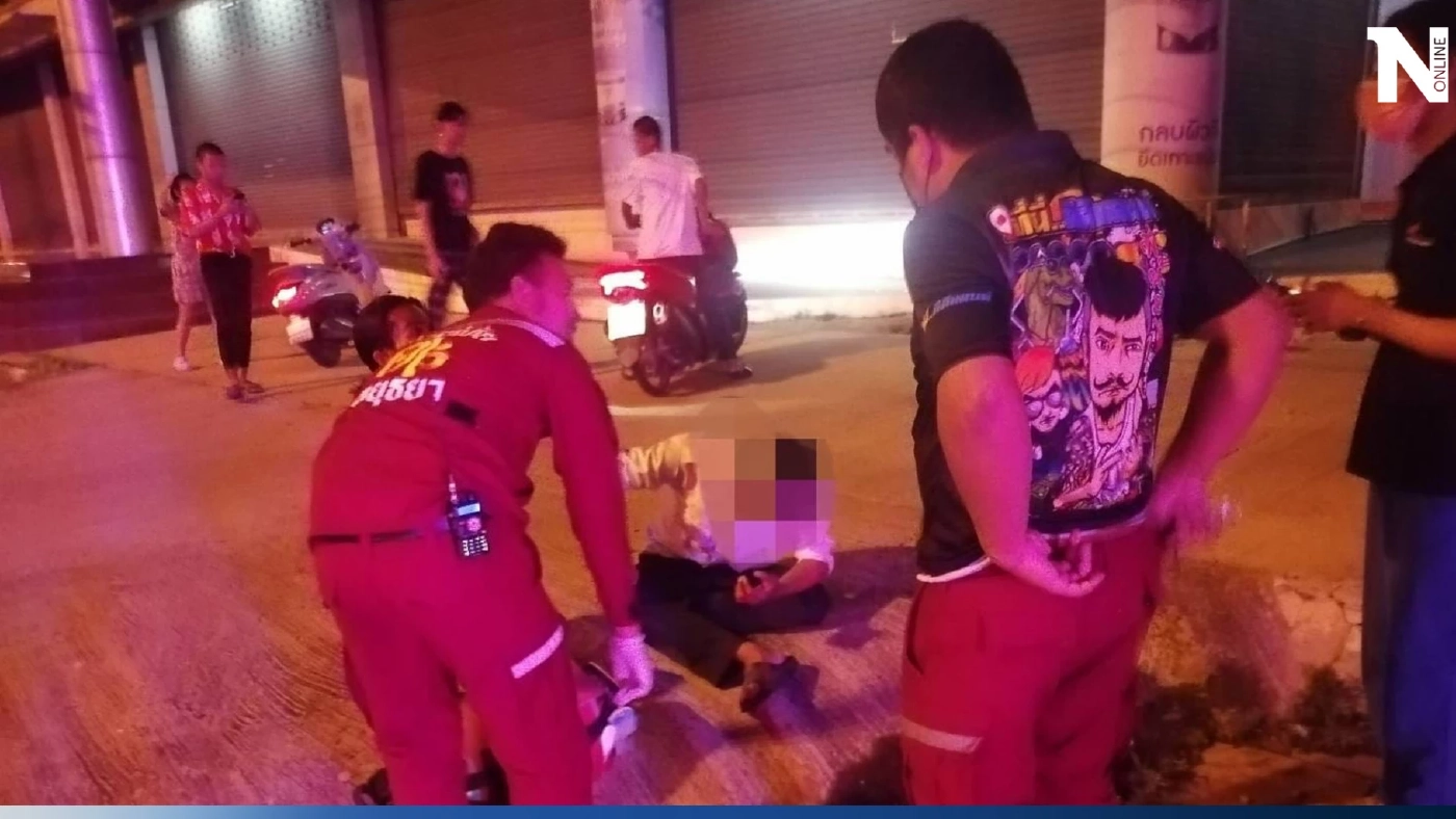 กู้ภัยฯขนหัวลุก ช่วยหนุ่มจยย.คว่ำ เหยื่อบอกไปช่วย"ผี-มัจจุราช"ข้างๆก่อน