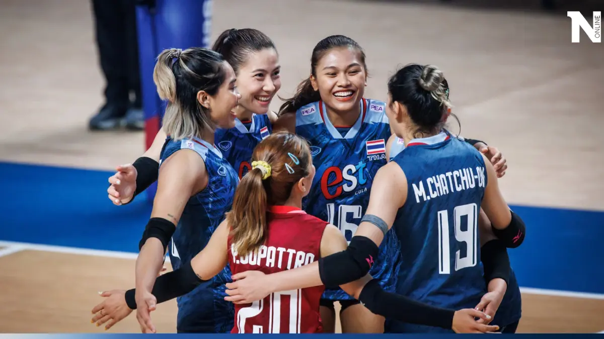 "วอลเลย์บอลหญิงทีมชาติไทย" พ่าย เยอรมนี 1-3 เซต ศึก "VNL2023" สนาม 2 "วอลเลย์บอลหญิงทีมชาติไทย" พ่าย เยอรมนี 1-3 เซต ศึก "VNL2023" สนาม 2