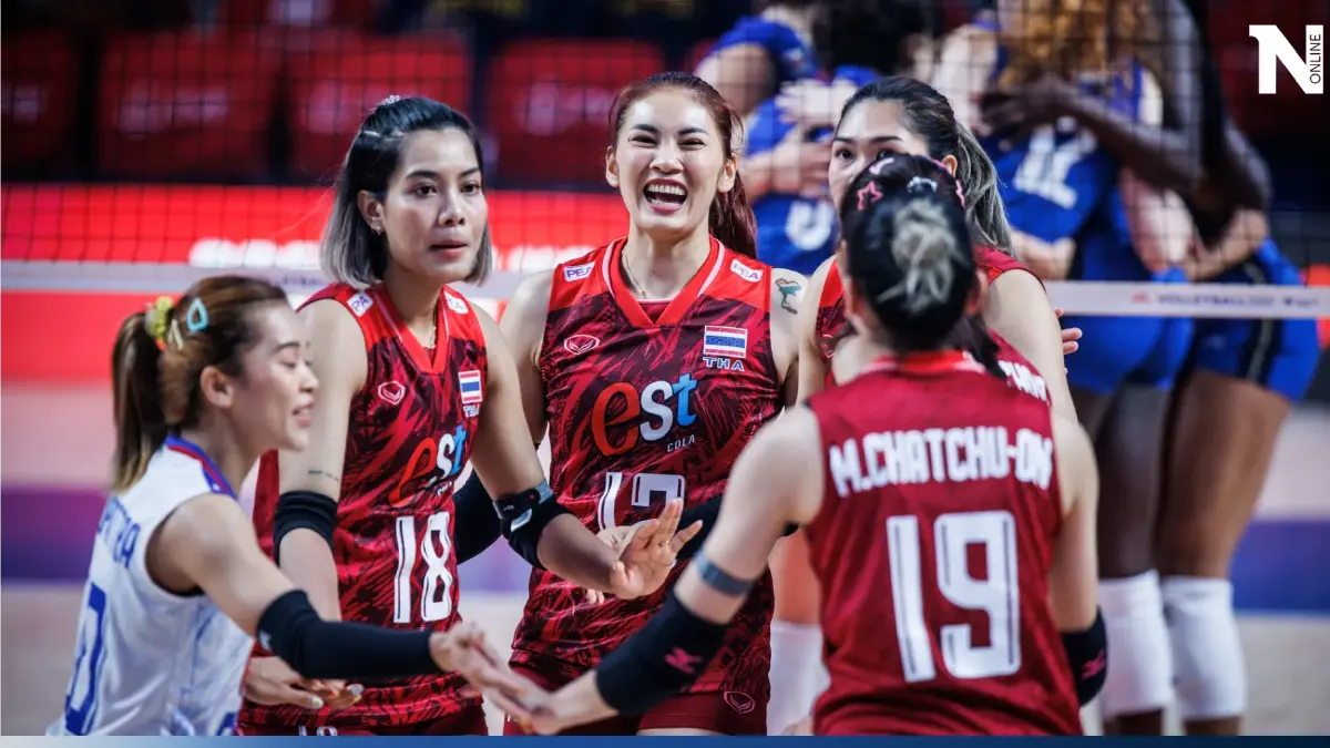 "วอลเลย์บอลสาวไทย" ขยับขึ้นที่ 14 โลก หลังไล่ทุบ แคนาดา ศึก "VNL2023" "วอลเลย์บอลสาวไทย" ขยับขึ้นที่ 14 โลก หลังไล่ทุบ แคนาดา ศึก "VNL2023"