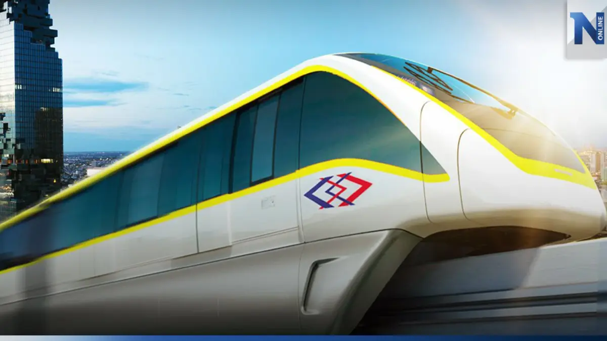 รถไฟฟ้า 'สายสีเหลือง' เล็งเปิดเต็มรูปแบบ 23 สถานี