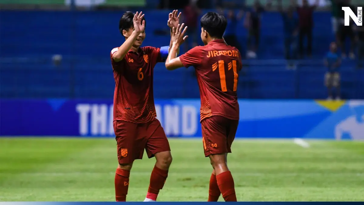 "ทีมชาติไทย U17" เฉือน สปป.ลาว 2-1 ประเดิมชิงแชมป์เอเชีย "ทีมชาติไทย U17" เฉือน สปป.ลาว 2-1 ประเดิมชิงแชมป์เอเชีย