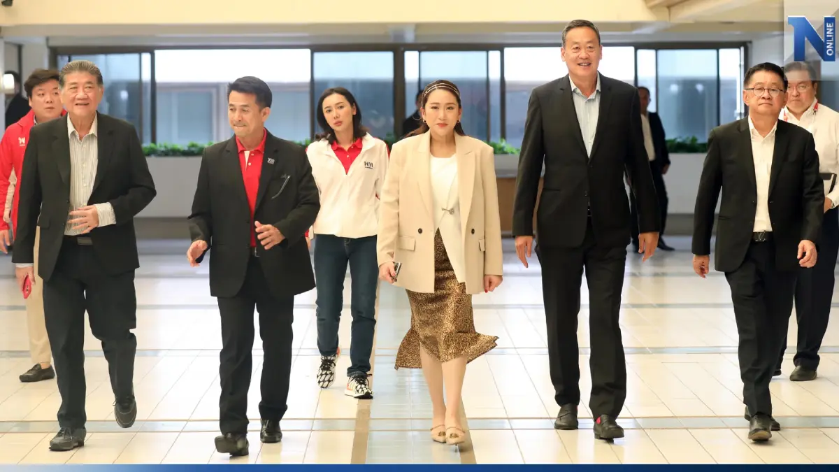 เพื่อไทย"เท"ทุกนัดปัด"อิ๊งค์-ทิม"ควงคู่ขึ้นรถแห่-ชัดจองประธานสภาแน่