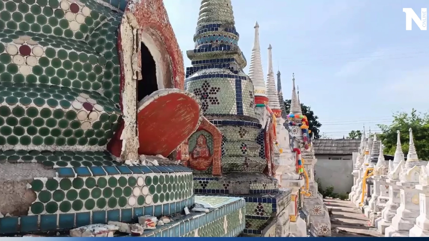 ชาวบ้านเดือด สาปแช่งโจรทุบเจดีย์เก็บอัฐิบรรพบุรุษ ขโมยเงิน-โกศทองเหลือง ชาวบ้านเดือด สาปแช่งโจรทุบเจดีย์เก็บอัฐิบรรพบุรุษ ขโมยเงิน-โกศทองเหลือง