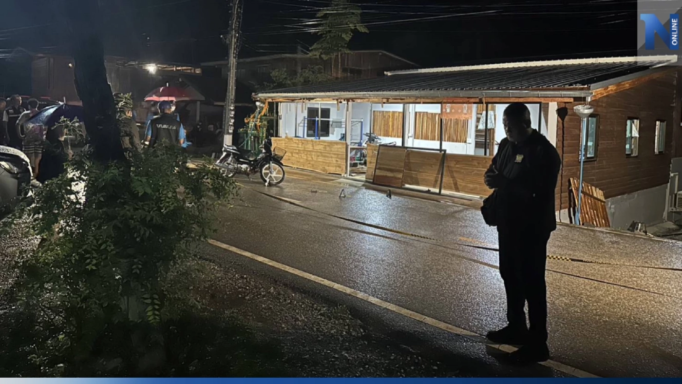 สุดโหด! ขาใหญ่วัดโบสถ์ ระแวงเพื่อนตีท้ายครัว ควงปืนกลยิงดับคาบ้าน 2 ศพ