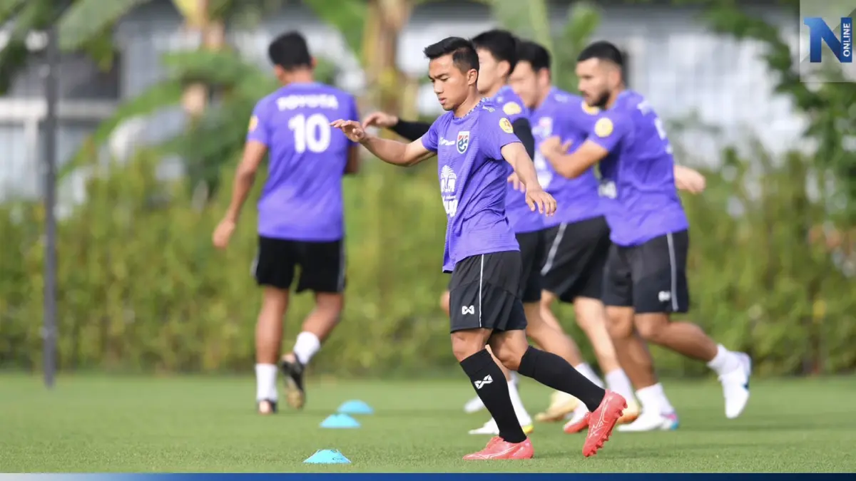 “กัปตันเจ” ร่วมซ้อมทัพช้างศึก ยันมีความกระหายเล่นทีมชาติไทยเสมอ