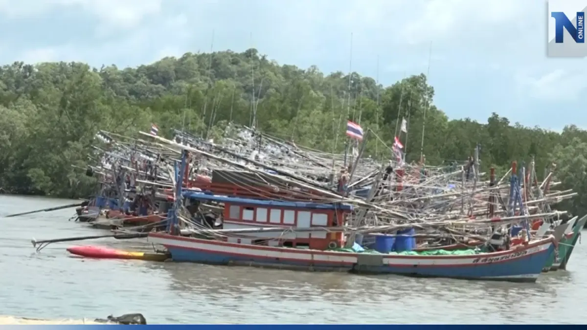 ม็อบเรือประมง ดีเดย์ยกระดับปิดร่องน้ำ "ปากบารา" เต็มพื้นที่ 17 มิ.ย.นี้