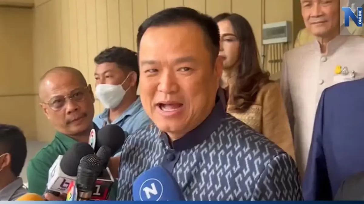 "อนุทิน"เข้าทำเนียบฯวันเเรก หลังเลือกตั้ง เผยยังไม่ดีลการเมืองกับใคร
