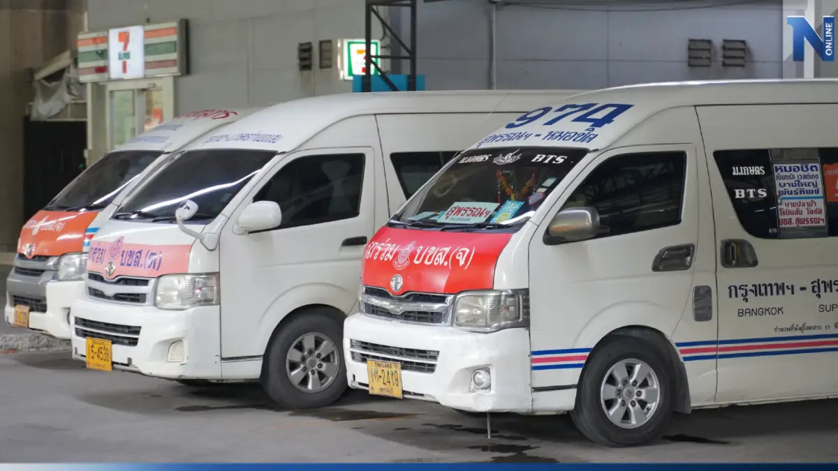 บขส.คุมเข้ม "รถตู้" ห้ามบรรทุกเกินที่นั่งเจอปรับ-พักรถ บขส.คุมเข้ม "รถตู้" ห้ามบรรทุกเกินที่นั่งเจอปรับ-พักรถ