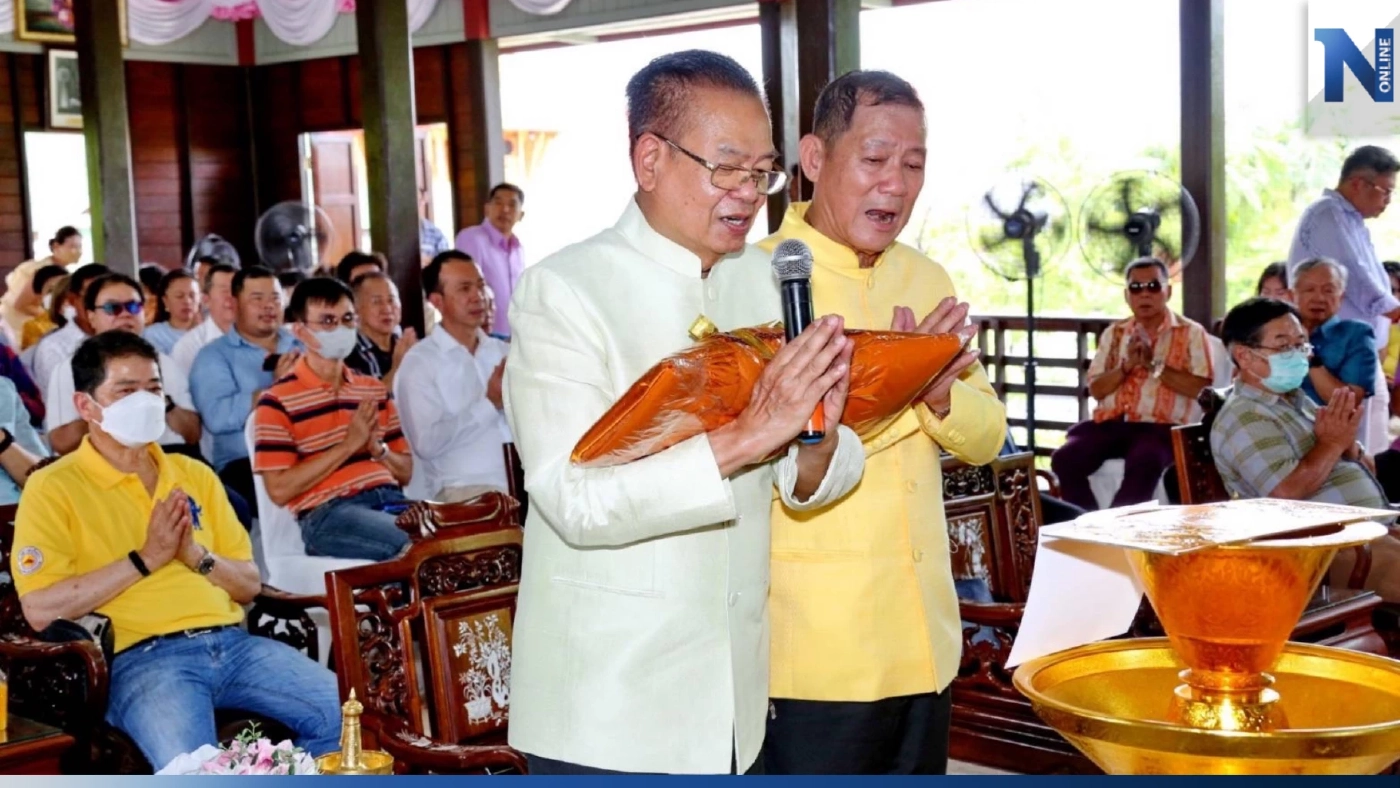 สมาคมชาวฉะเชิงเทรา จัดทอดผ้าป่าสามัคคีมอบเงิน 1.5 ล้าน วัดผาณิตาราม สมาคมชาวฉะเชิงเทรา จัดทอดผ้าป่าสามัคคีมอบเงิน 1.5 ล้าน วัดผาณิตาราม