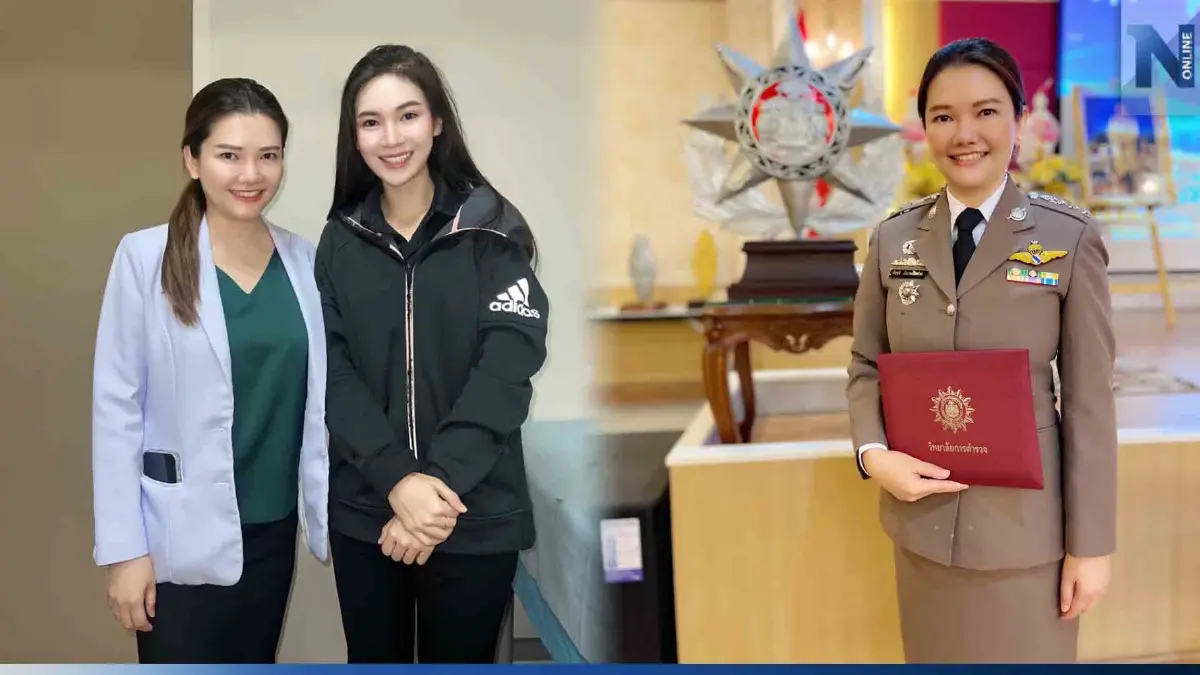 "หมอแอร์" โพสต์ภาพให้กำลังใจ "ผู้กองแคท" แนะ ไม่สบายใจปรึกษาจิตแพทย์ได้