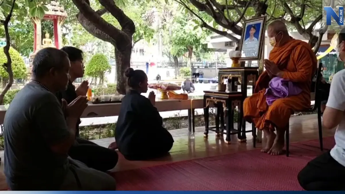 ครอบครัวเชิญวิญญาณ"น้องเบนซ์" ร่ำไห้ยังทำใจไม่ได้ วอนเลิกสาธิตดับเพลิง