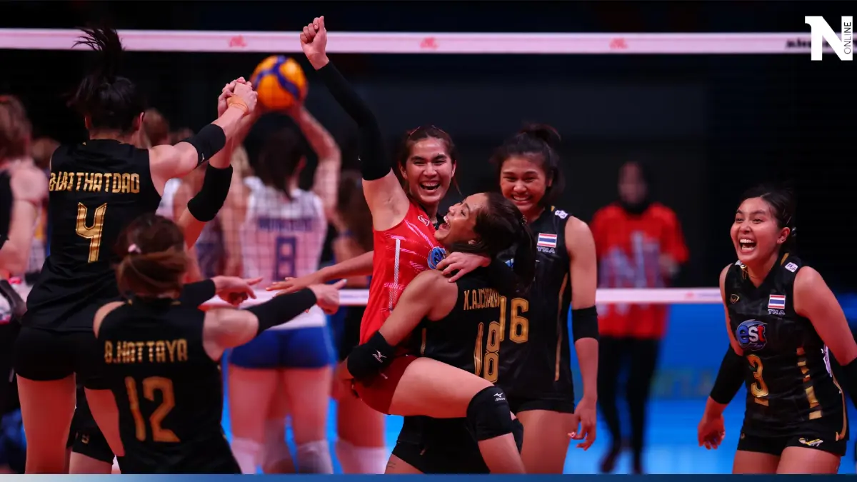 ถ่ายทอดสด วอลเลย์บอล "ไทย vs เซอร์เบีย" ศึก VNL2023 เช็กสถิติ-ลิงก์ชมสด