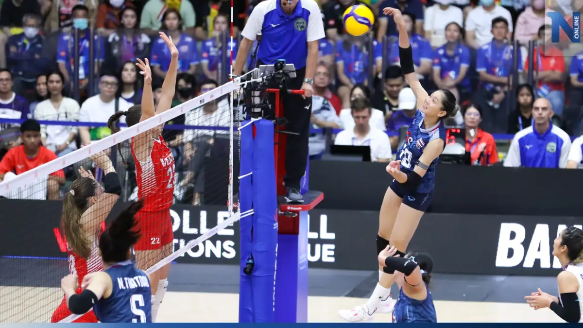 สุดต้าน! วอลเลย์บอลสาวไทย พ่าย ตุรกี 3 เซตรวด ศึก VNL2023 สุดต้าน! วอลเลย์บอลสาวไทย พ่าย ตุรกี 3 เซตรวด ศึก VNL2023