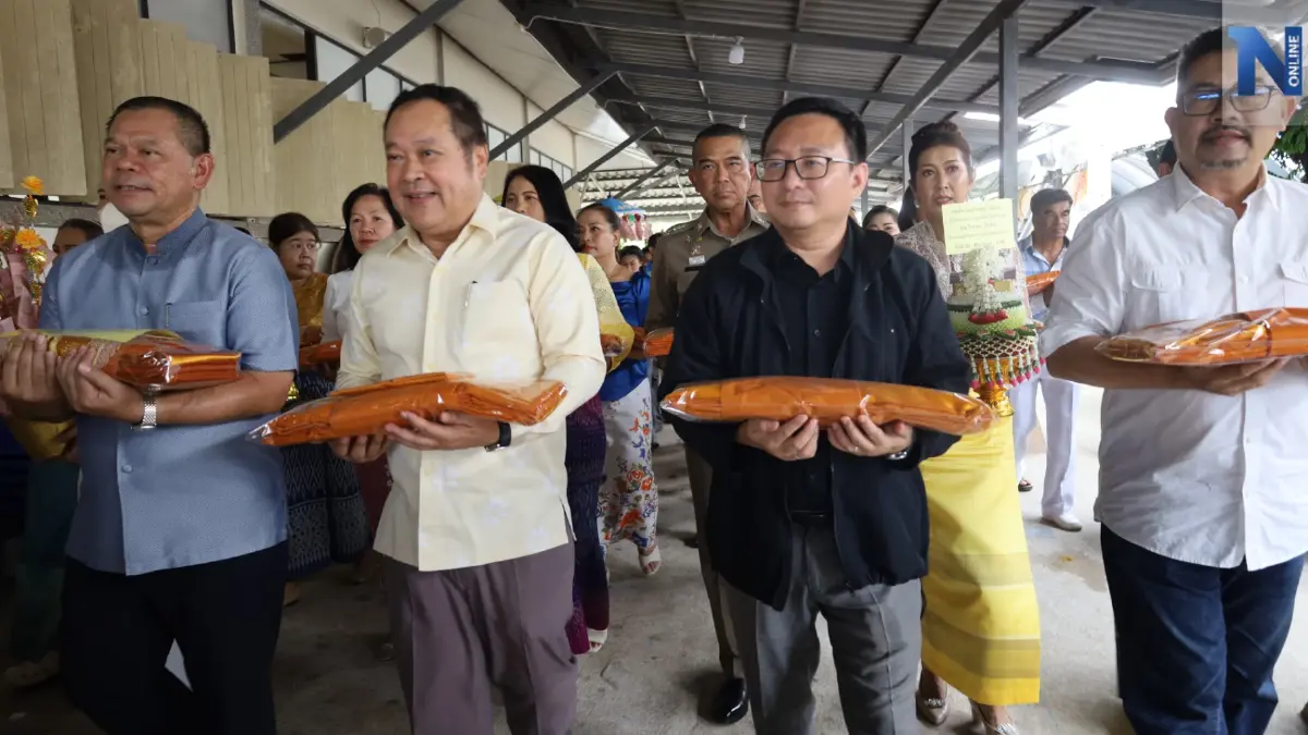 "ทวี-ชัยธวัช" ลงใต้ดับกระแส"ประชามติแยกดินแดน"ร่วมทอดผ้าป่ากับคนพุทธฯ