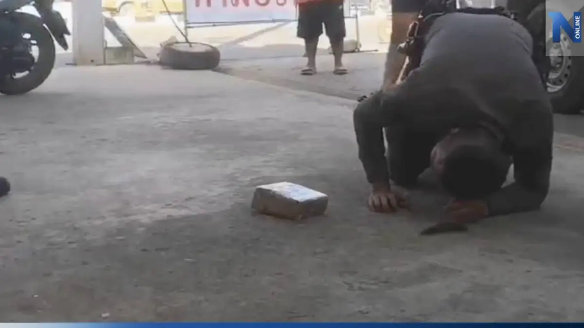 วุ่นทั้งตลาด! เจอกล่องปริศนาวางทิ้งไว้ เปิดดูเป็นขี้แมว-ทรายแมว
