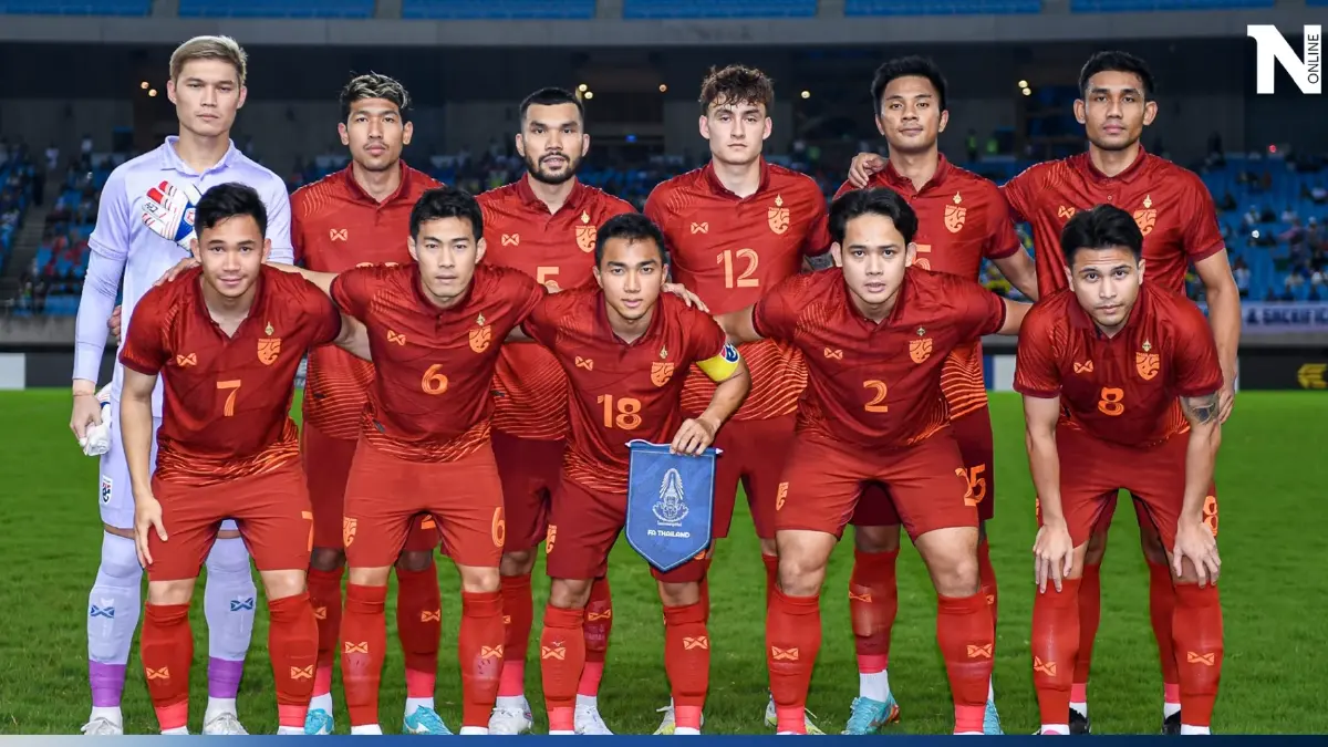 ดูบอลสด "ฮ่องกง vs ไทย" อุ่นเครื่องฟีฟ่าเดย์ 19.00 น. เช็กสถิติ-ความพร้อมล่าสุด