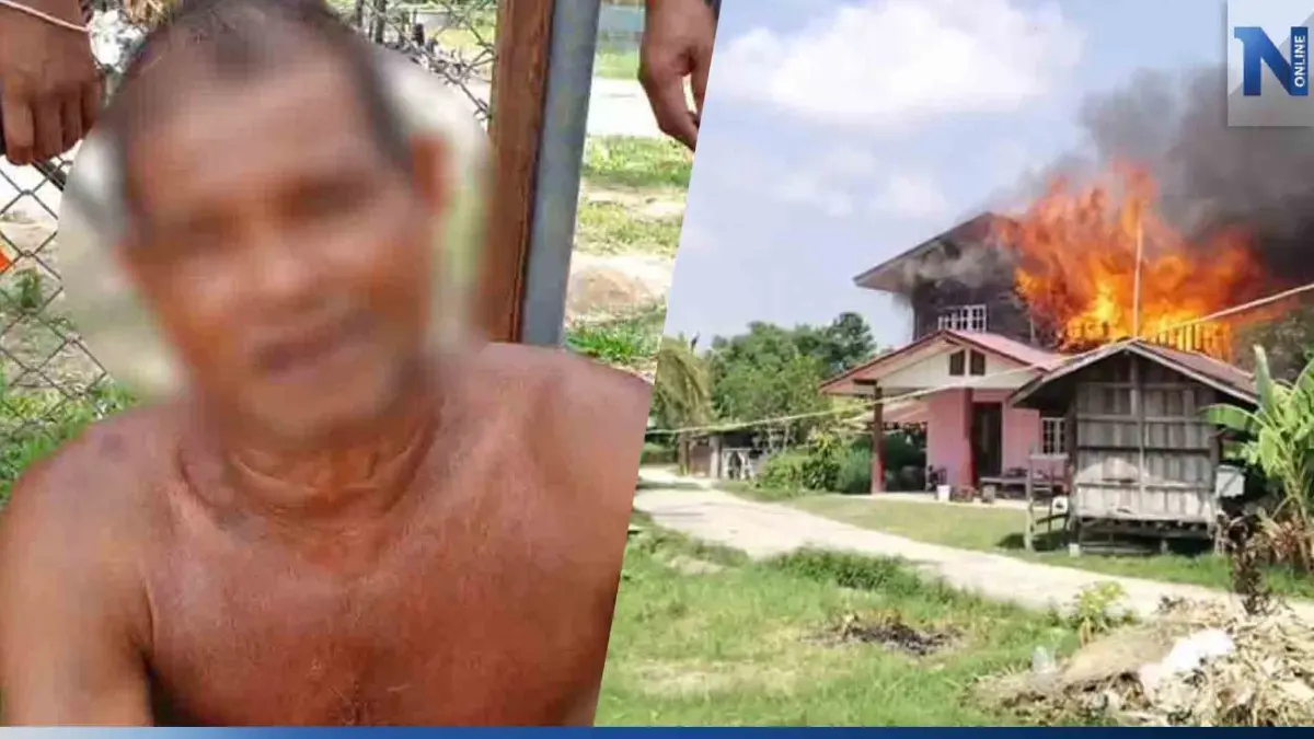 คุณตาเข่าทรุด ไฟไหม้บ้านวอด สุนัขห่วงลูกสาว วิ่งเข้าไปตามหา ถูกไฟคลอก