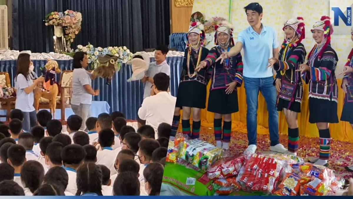 "ก้อง สหรัถ" นำทีมรักษ์โลก ลุยแยกขยะต่อที่เชียงรายกับ "มูลนิธิคุณ"
