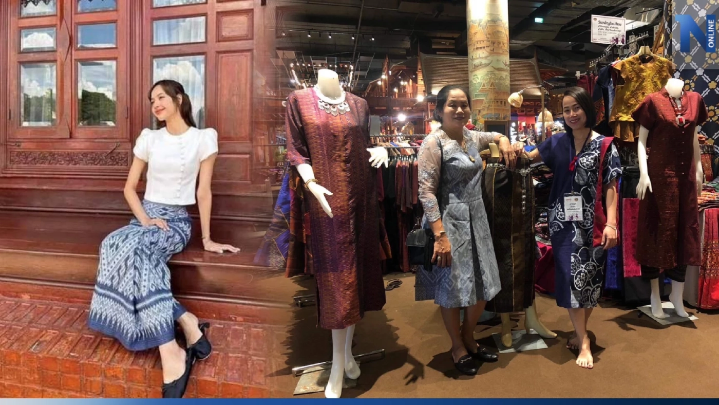 ปังไม่ไหว! กระแส “ลิซ่า” สวมชุดผ้าไทย ดันยอดขายผ้าไทยพุ่งกระฉูด