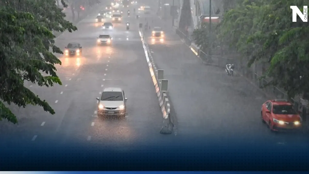 กรมอุตุฯ เตือนภาคใต้ ฟ้าคะนองร้อยละ70  มีฝนตกหนัก และทะเลมีคลื่นสูง 2-3 เมตร 