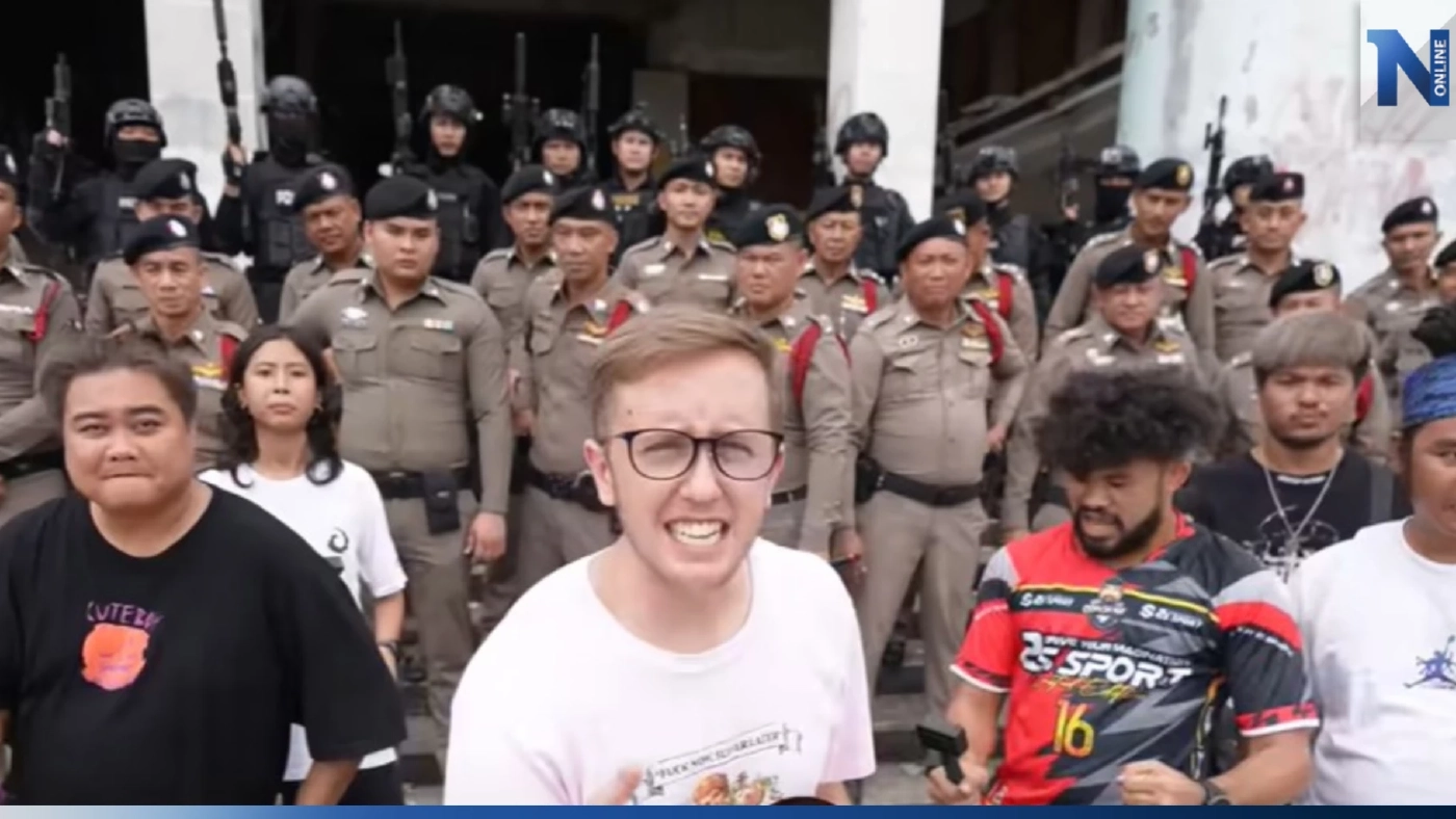 พารู้จัก "เนท My Mate Nate" ยูทูบเบอร์ชื่อดัง เจ้าของคลิปจ้างตำรวจ 50 นาย