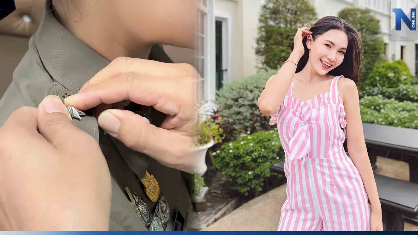 "ผู้กองแคท" ลบภาพติดดาวเลื่อนยศ ชาวเน็ตลั่น! อดีตลบได้ แต่แคปทัน