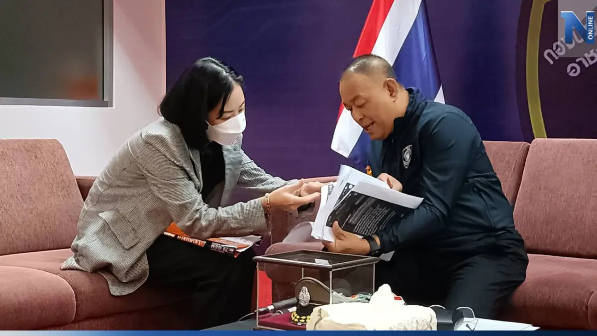 “วีวี่ ผีหน้าสวย" ให้ปากคำ ตร.ถูกหลอกรีวิวสินค้า สูญกว่า 5 แสนบาท