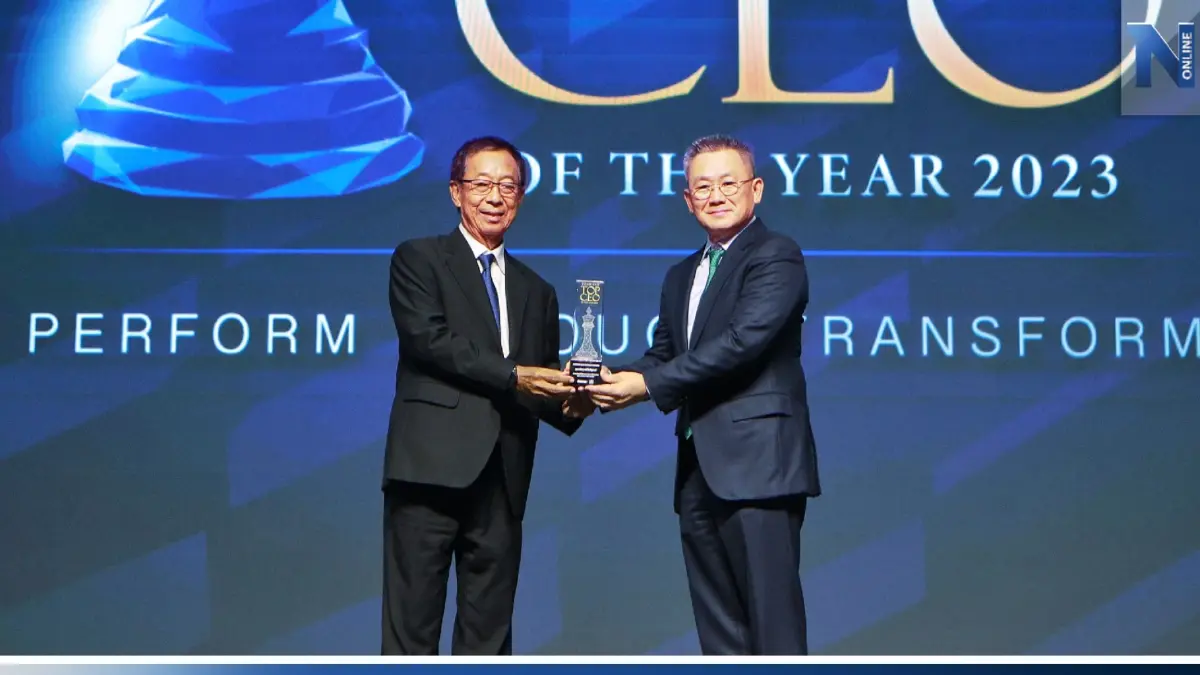 CEO เบทาโกร รับรางวัล “THAILAND TOP CEO OF THE YEAR” ต่อเนื่องเป็นปีที่ 2