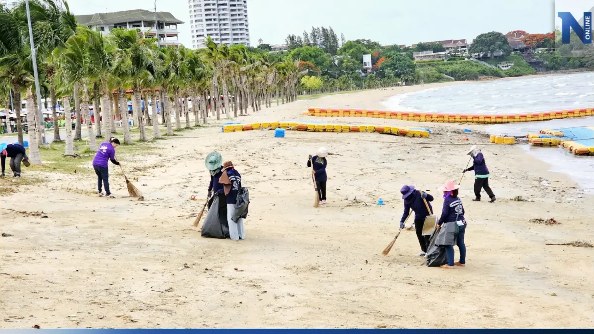 นายกฯ นาจอมเทียน นำทีมฟื้นฟู "หาดสมประสงค์" หลังถูก "มรสุม" ถล่มเสียหายยับ นายกฯ นาจอมเทียน นำทีมฟื้นฟู "หาดสมประสงค์" หลังถูก "มรสุม" ถล่มเสียหายยับ