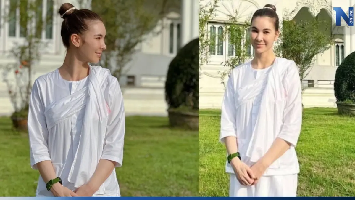 "โบว์ เบญจวรรณ" นุ่งขาว ปฏิบัติธรรม แฟน ๆ ร่วมอนุโมทนา "โบว์ เบญจวรรณ" นุ่งขาว ปฏิบัติธรรม แฟน ๆ ร่วมอนุโมทนา