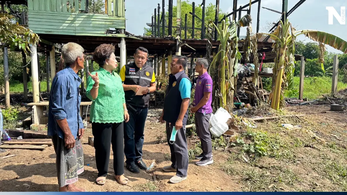 ตา 85 ซึ้งธารน้ำใจ ช่วยบ้านถูกไฟไหม้ทะลุ 5.2 ล้าน มอบเลขเด็ดแทนคำขอบคุณ