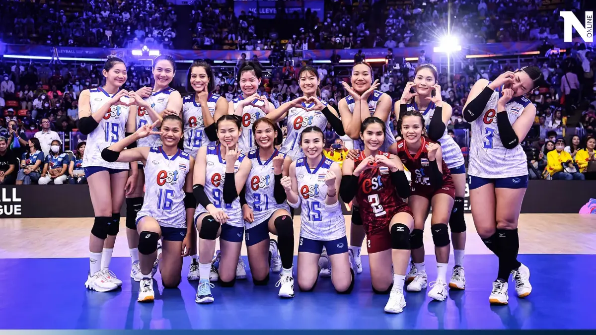 ถ่ายทอดสด วอลเลย์บอล "ไทย vs ตุรกี" ศึก VNL2023 คืนนี้ เช็กสถิติ-ลิงก์ชมสด
