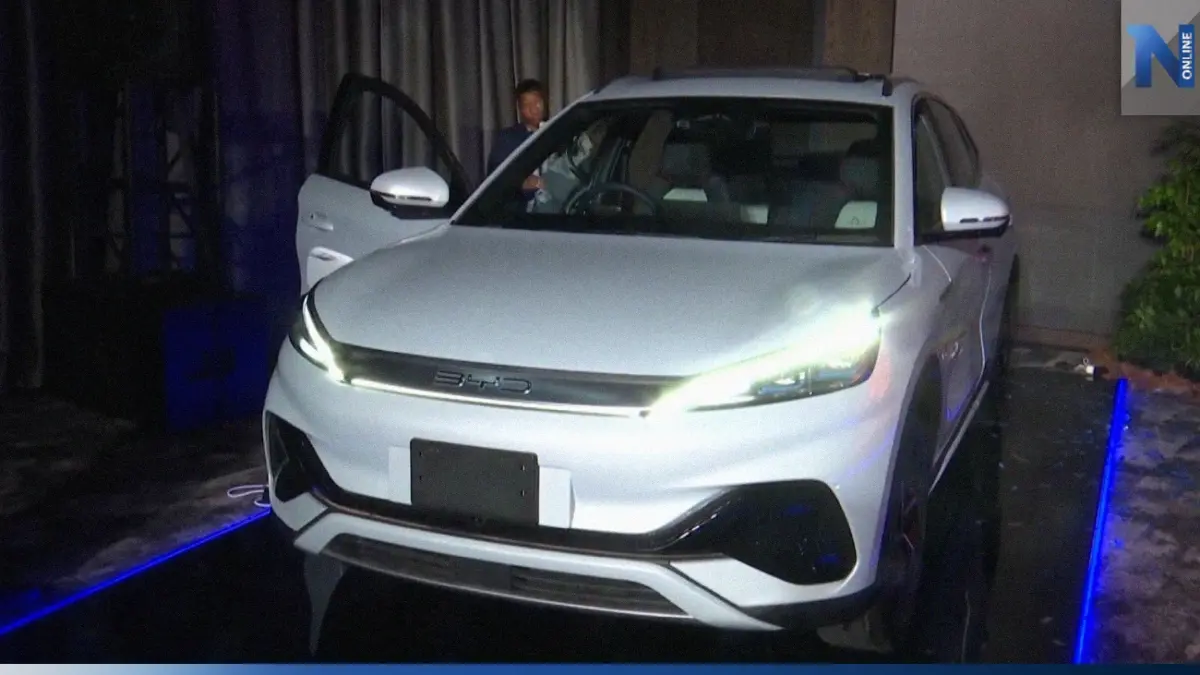 รถยนต์ไฟฟ้าจีน BYD บุกตลาดแอฟริกาใต้ (คลิปข่าว)