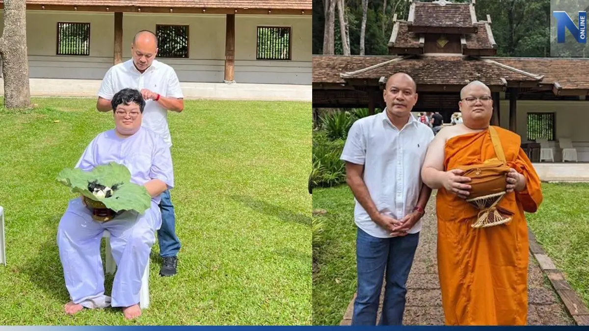 "เพนกวิน" อุปสมบท "ณัฐวุฒิ" ร่วมอนุโมทนา ขอสว่างในธรรม สงบในใจ "เพนกวิน" อุปสมบท "ณัฐวุฒิ" ร่วมอนุโมทนา ขอสว่างในธรรม สงบในใจ