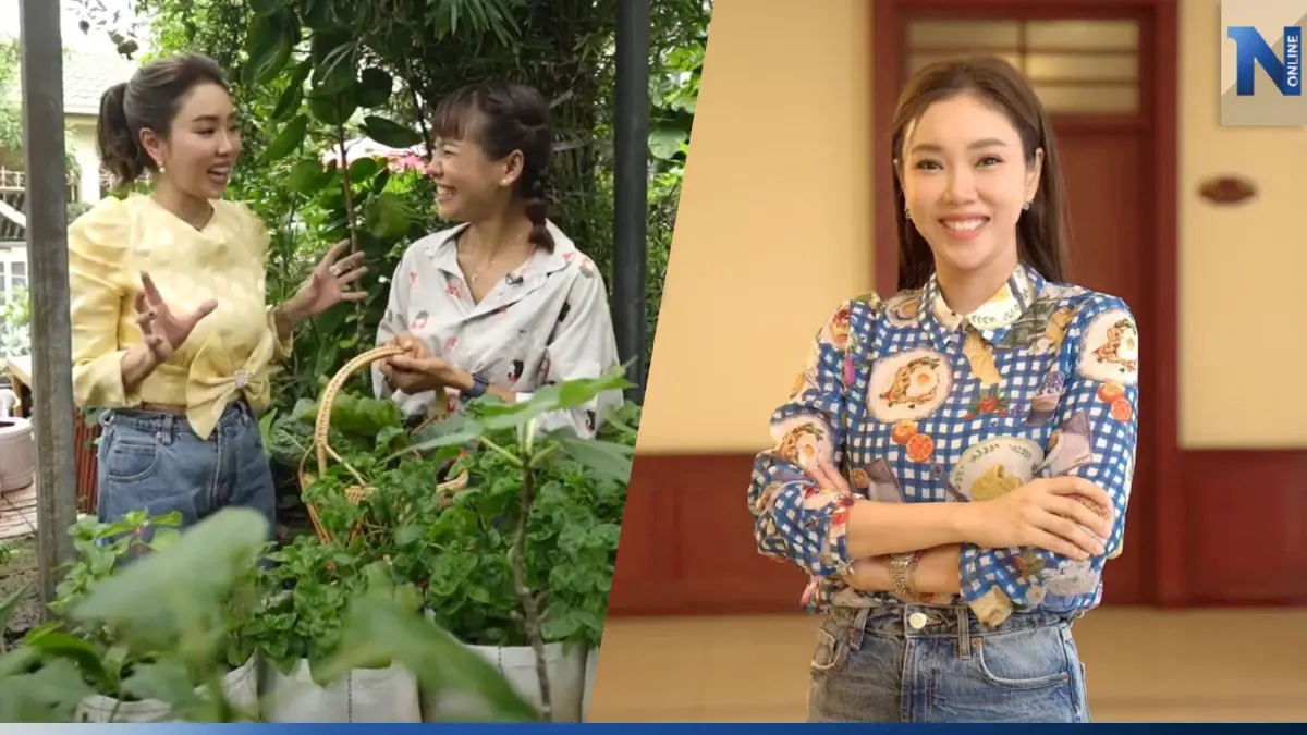 "โอปอล์ วรัญสุดา" เอาใจสายสุขภาพ มาในลุคสบาย ๆ กับรายการใหม่ "กินสร้างสุข"