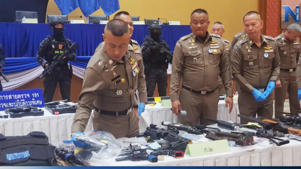 ตร.ระดมจับกุมอาวุธ ไม่ถึงเดือนยึดได้ 3,120 กระบอก ตร.ระดมจับกุมอาวุธ ไม่ถึงเดือนยึดได้ 3,120 กระบอก