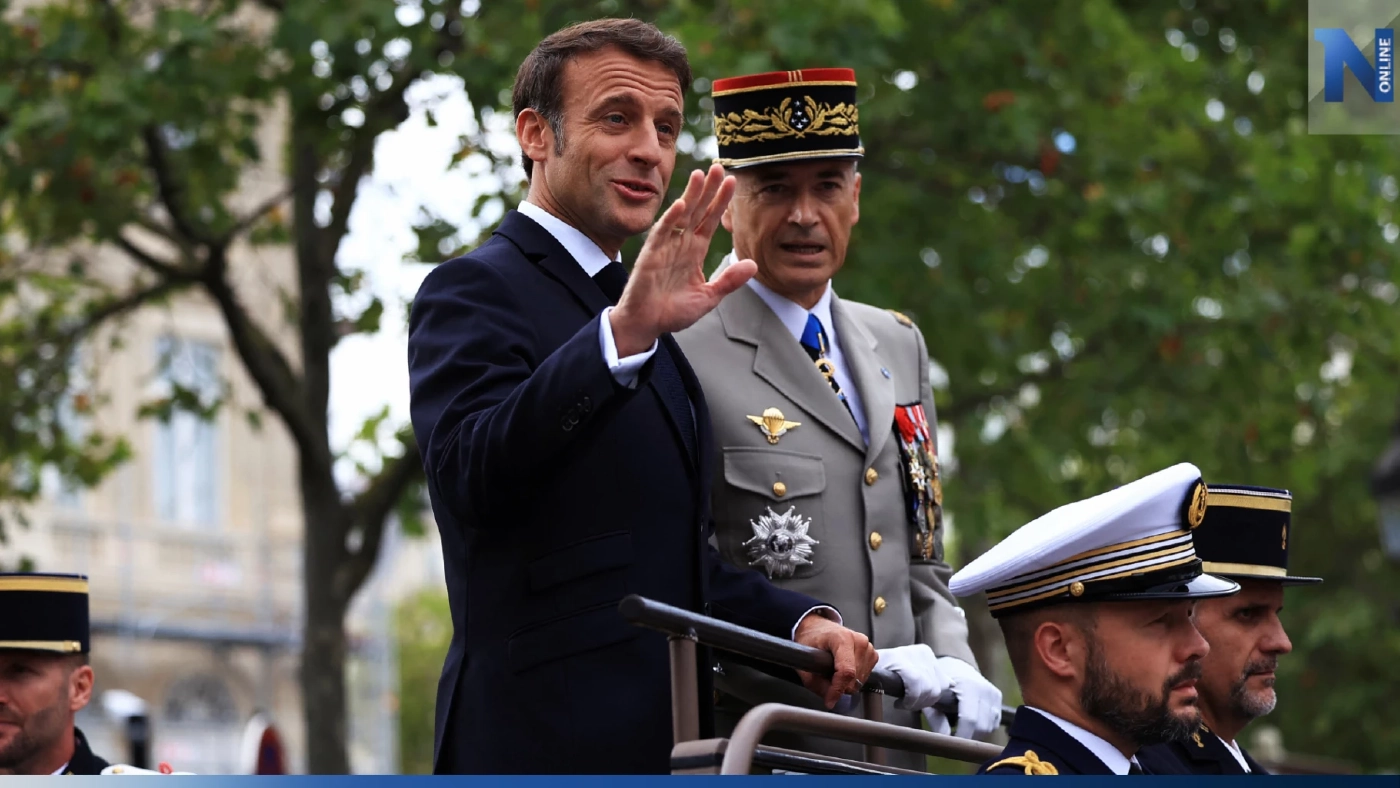 'มาครง' โดนฝูงชนโห่ในในขบวนพาเหรดวันชาติ