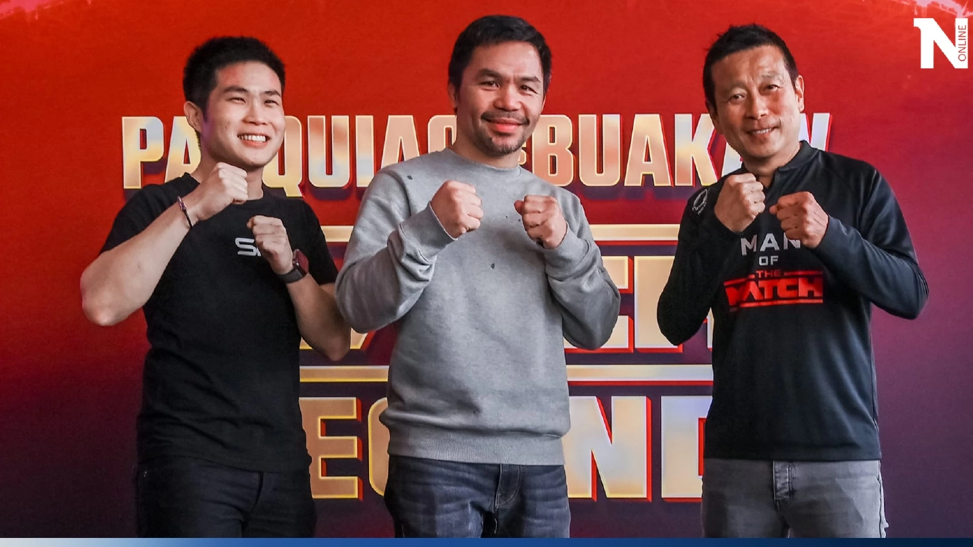 "ปาเกียว" ถึงเมืองไทยแล้ว ก่อนร่วมแถลงข่าวดวล "บัวขาว" "ปาเกียว" ถึงเมืองไทยแล้ว ก่อนร่วมแถลงข่าวดวล "บัวขาว"