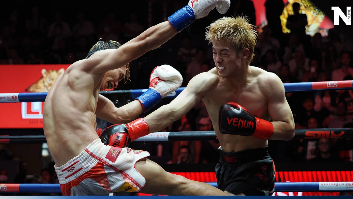 ประมวลภาพ "โจ๊กเกอร์" สุดอึด "โคตะ" ทุบไม่ลงจนชกครบ 3 ยก ศึกมวย RWS