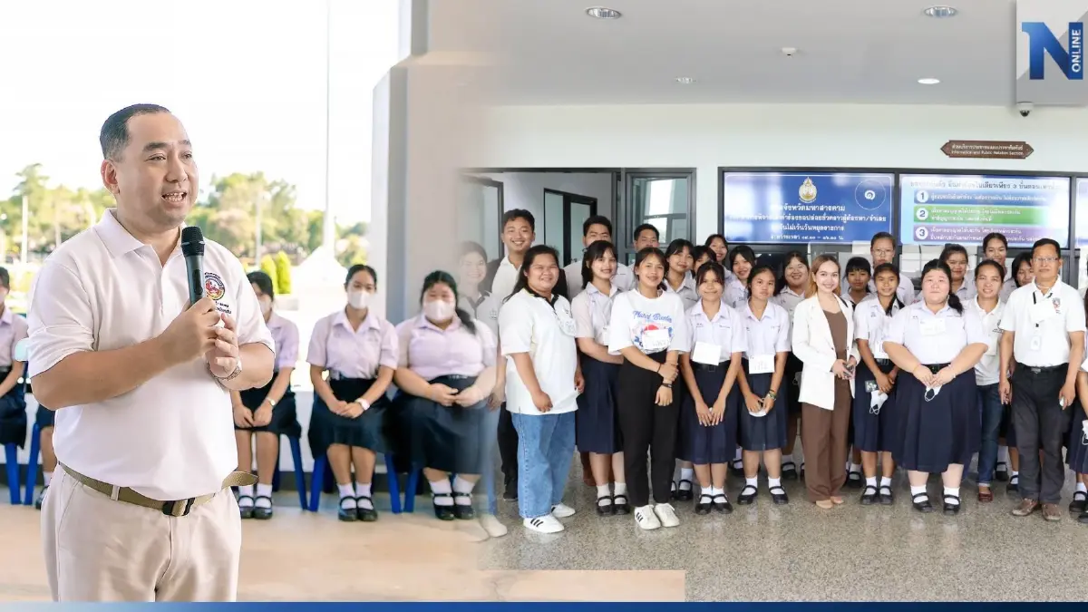 ศาลมหาสารคาม ให้ความรู้กฎหมายโครงการ "เยาวชนชวนไปศาล"