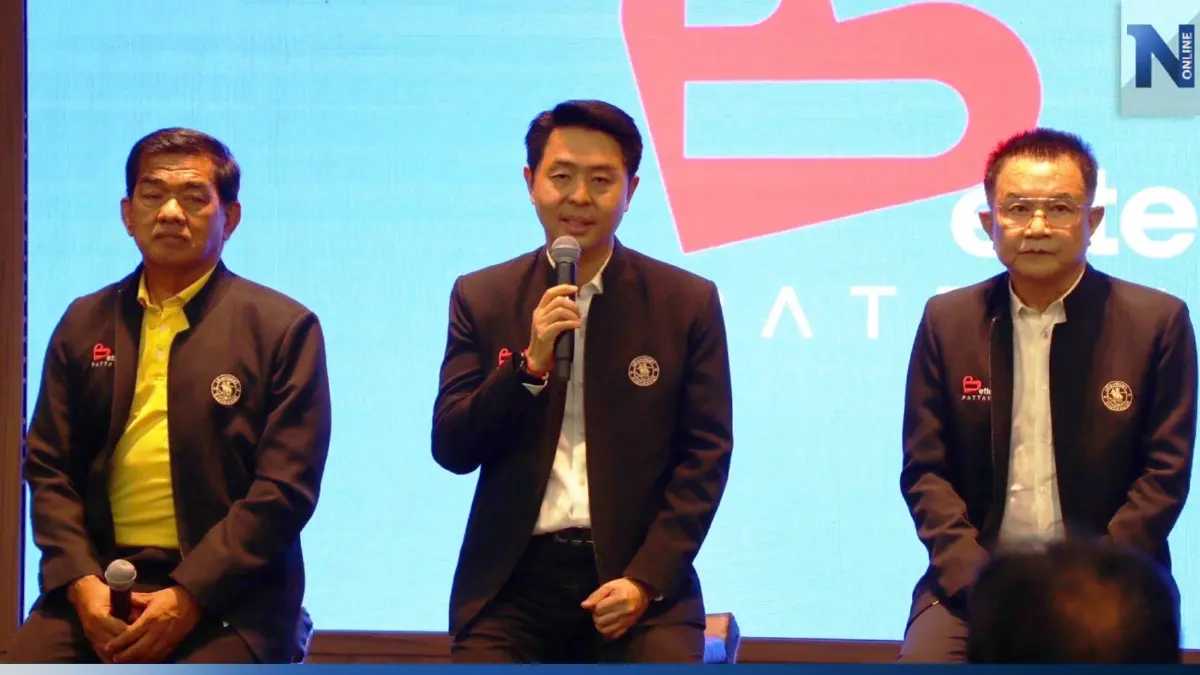 นายกเมืองพัทยา แถลงผลงานครบ 1 ปี ยอมรับทำงานหนัก แต่มีความสุข