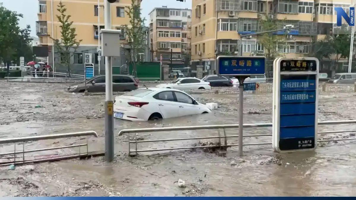 ปักกิ่งฝนตกทุบสถิติ ดับ 2 ราย ไต้ฝุ่น “ขนุน” จ่อซ้ำจีนอีก