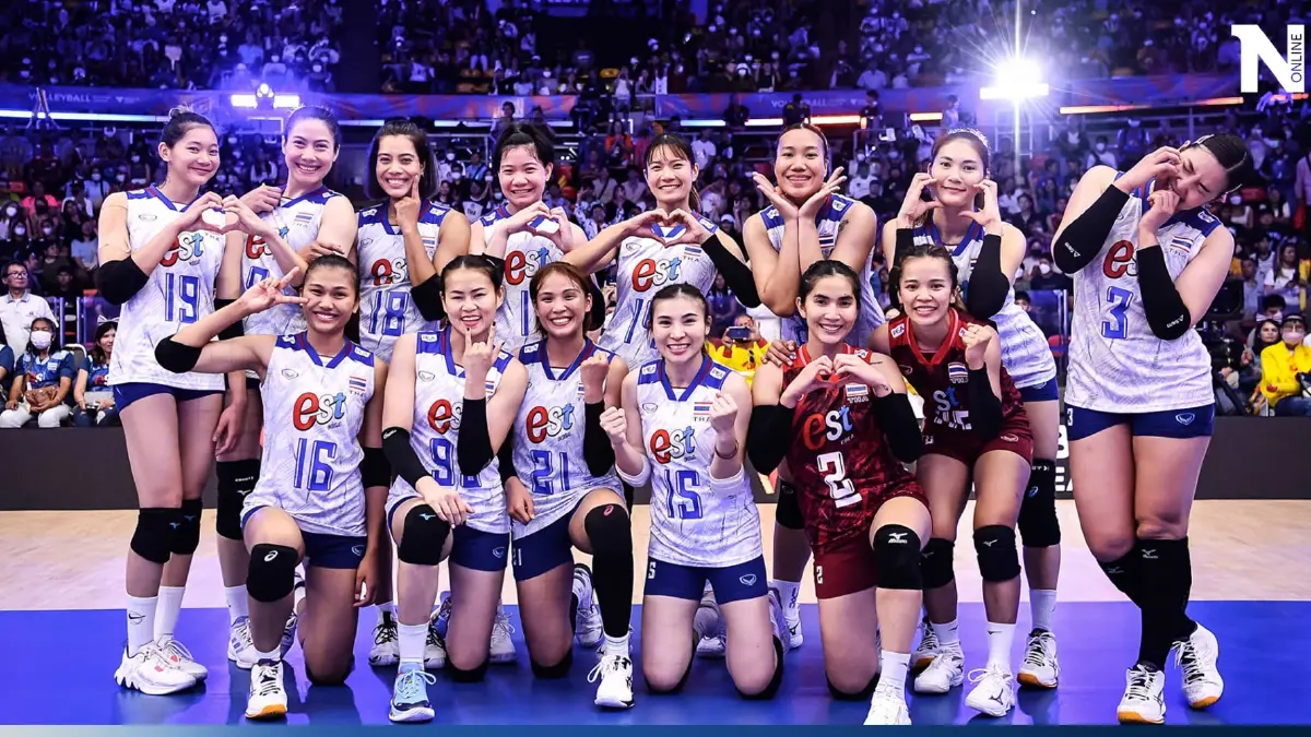 เชียร์ต่อยาวๆ! เช็กโปรแกรม "วอลเลย์บอลหญิงทีมชาติไทย" หลังจบศึกเนชั่นส์ลีก เชียร์ต่อยาวๆ! เช็กโปรแกรม "วอลเลย์บอลหญิงทีมชาติไทย" หลังจบศึกเนชั่นส์ลีก