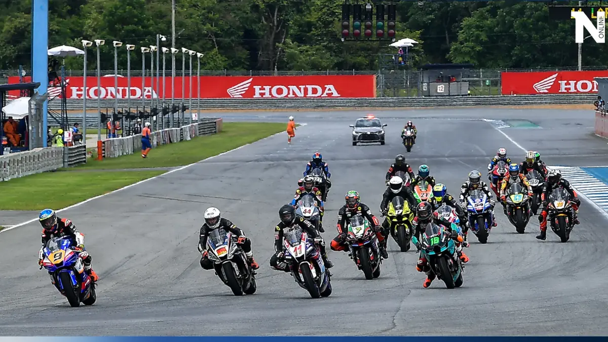 “นครินทร์-มุกข์ลดา” คว้าชัย 3 เรซติด ศึก OR BRIC Superbike 2023