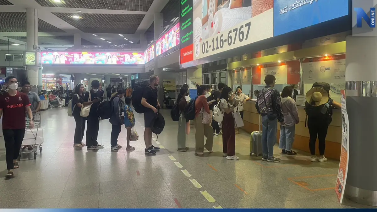 คนแห่ออกตจว. 5.8 หมื่นคน บขส. บริหารรถเพียงพอ ไร้ตกค้าง คนแห่ออกตจว. 5.8 หมื่นคน บขส. บริหารรถเพียงพอ ไร้ตกค้าง