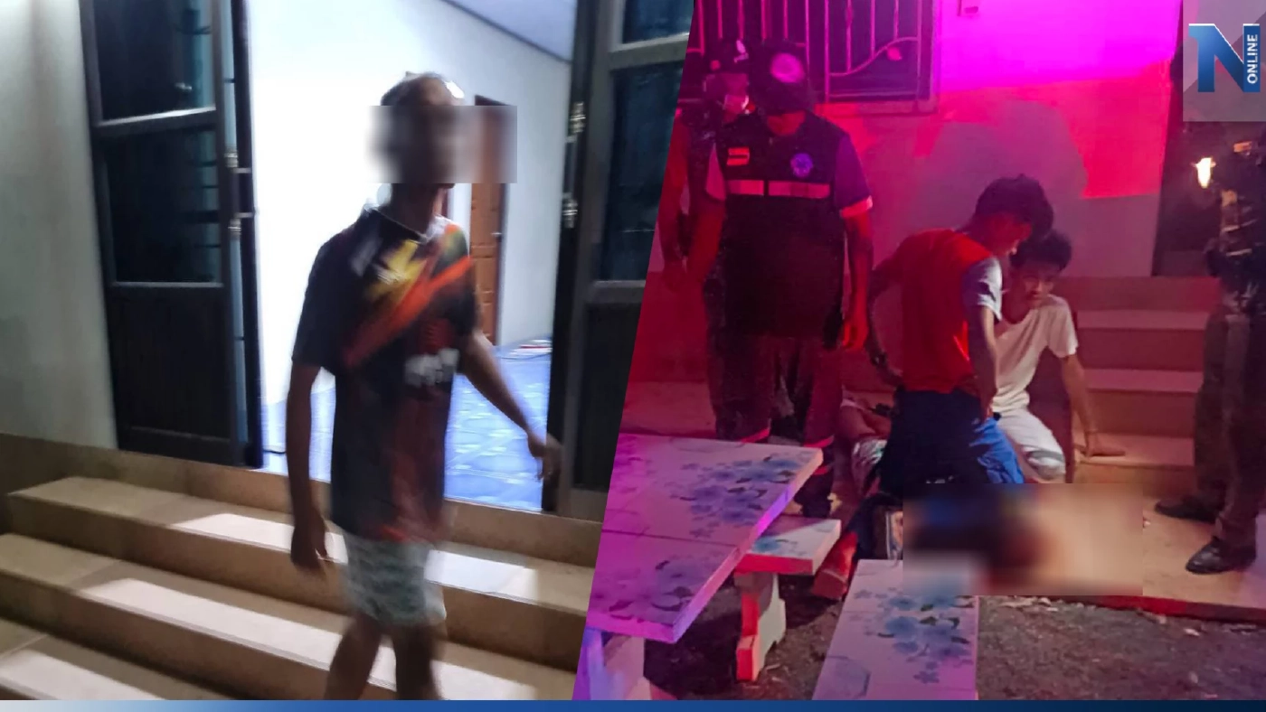 สุดเศร้า หนุ่มคลั่งยาอาละวาด แทงคอ "ร.ต.ต." 54 ปีดับ ขณะเข้าระงับเหตุ