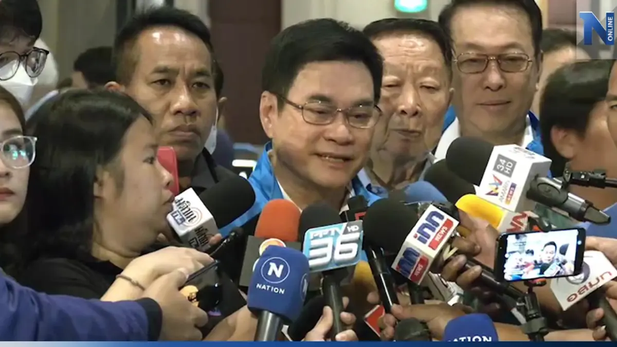 "จุรินทร์" ยังไม่ทราบมีใครชิงหัวหน้า หวัง นำพาก้าวไปข้างหน้า ย้ำอุดมการณ์ "จุรินทร์" ยังไม่ทราบมีใครชิงหัวหน้า หวัง นำพาก้าวไปข้างหน้า ย้ำอุดมการณ์