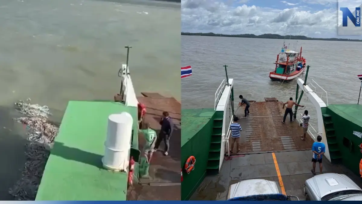ระทึกกลางทะเล เรือเฟอร์รี่ข้ามเกาะช้างเครื่องดับ 31 ชีวิตลอยเคว้งกลางทะเล