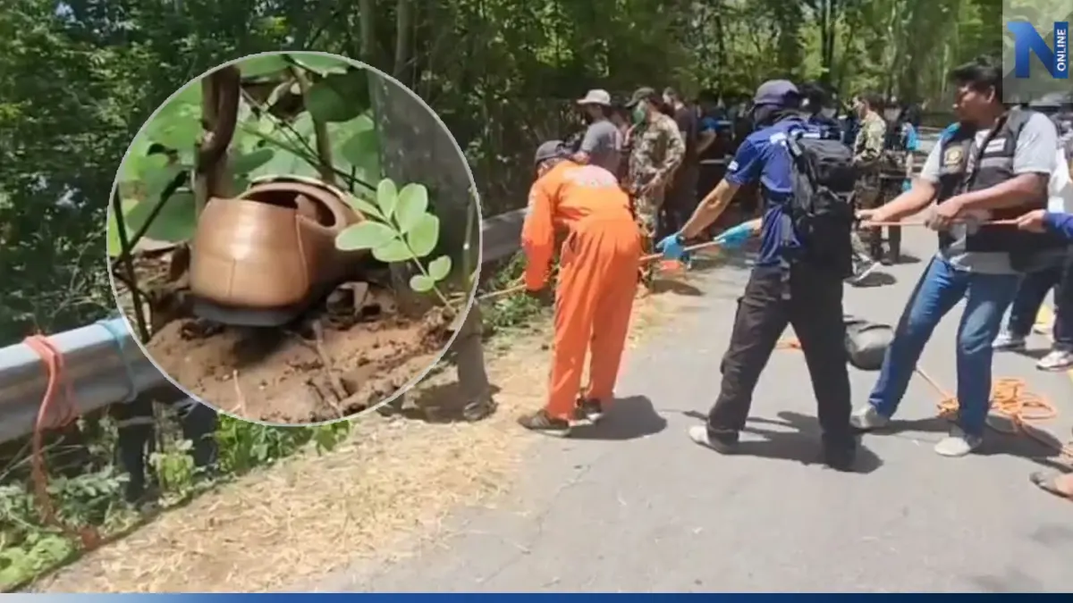 พบแล้วร่าง "ป้าอ้อย" ถูกโยนทิ้งหน้าผา ริมอ่างเก็บน้ำเขื่อนศรีนครินทร์